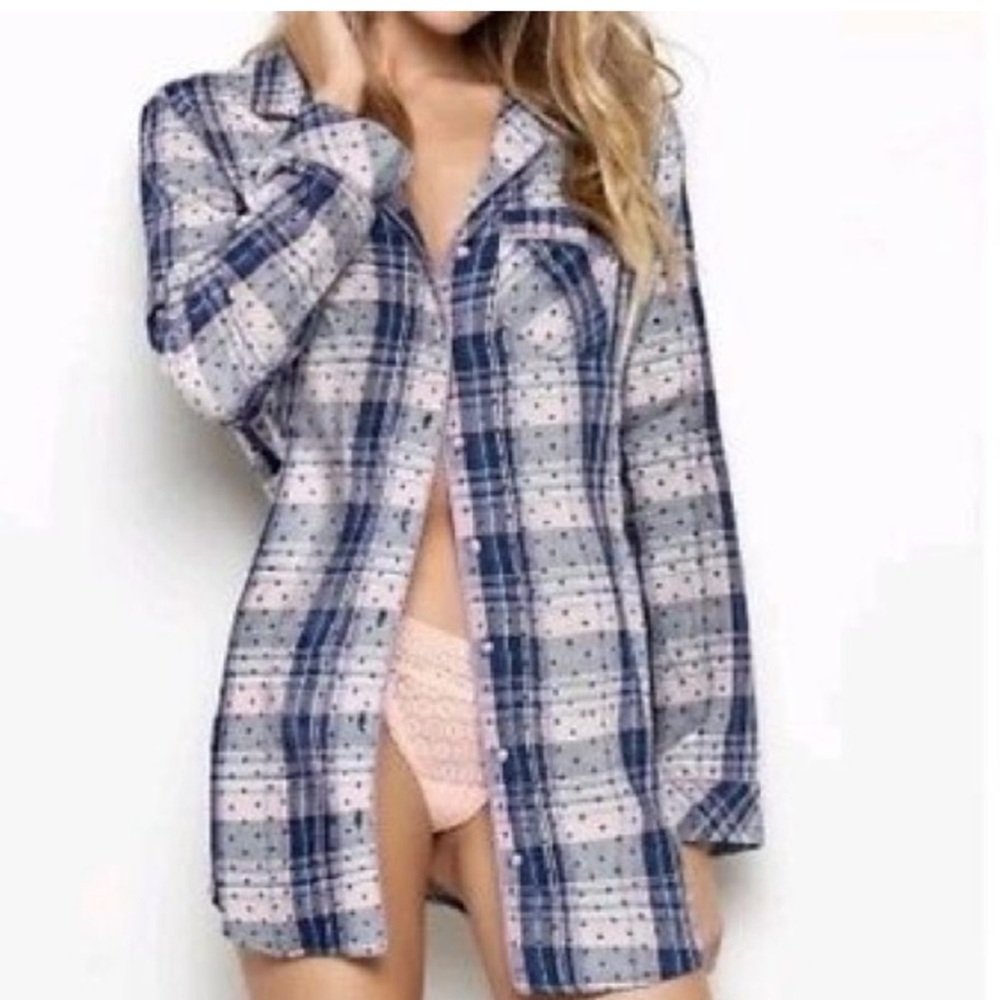 Victoria Secret Long Sleep Shirt - Long Sleeve